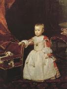 Diego Velazquez Portrait du Prince Philippe Prosper (df02) Spain oil painting reproduction